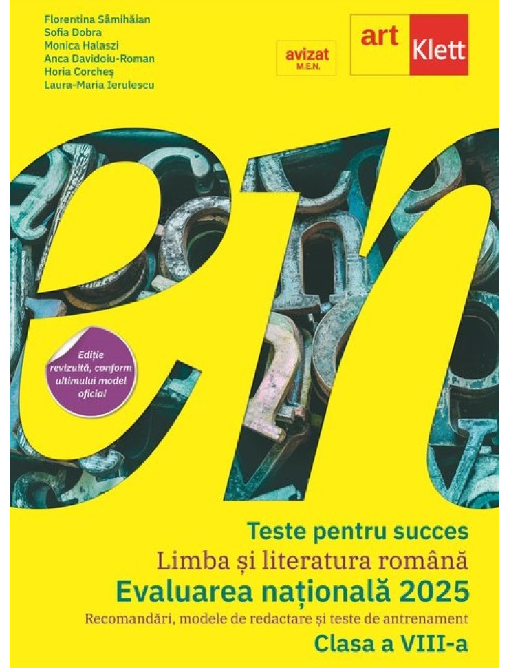 Evaluarea națională 2025. Limba și literatura română. Clasa a 8-a